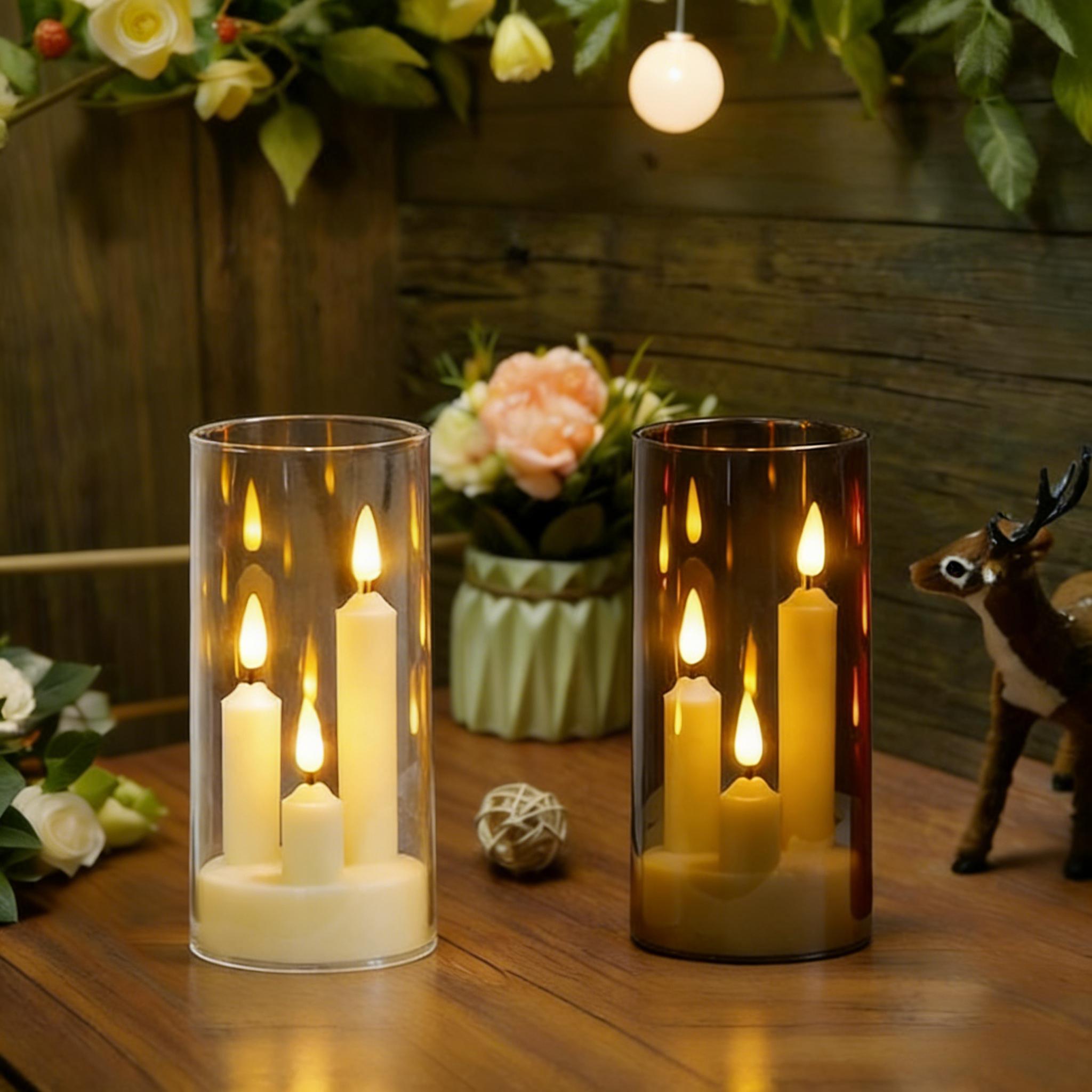 Candle Zero - 3 in 1 무화염 LED 테이퍼